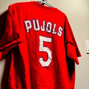 Vintage Lee Sport Vintage St Louis Cardinals Albert Pujols Large t shirt